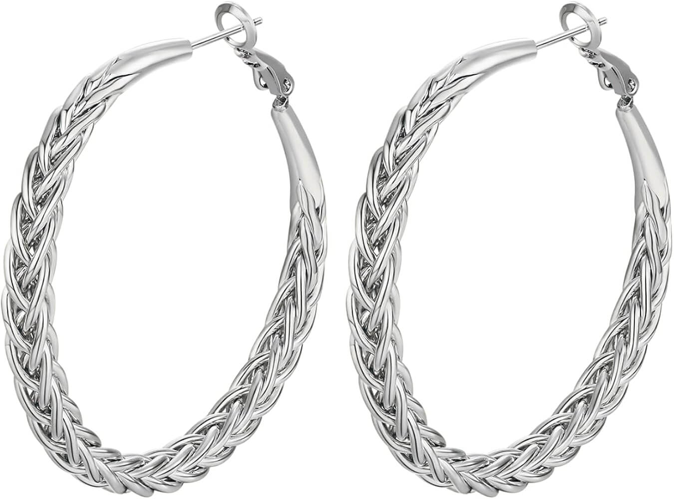 GelanMeng women's hoop earrings