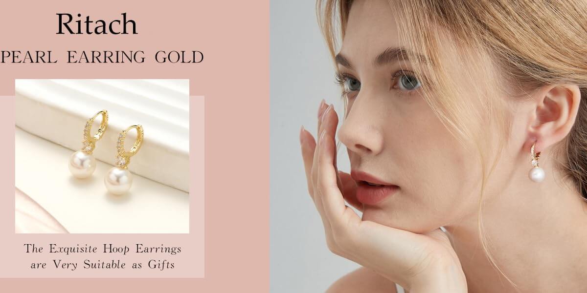 Ritach women's stud earrings